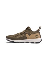 Timberland - WINSOR - Baskets basses - olive knit Image miniature 1