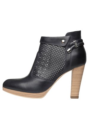 Enkellaarsjes met hoge hak - blue