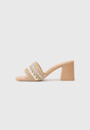 PENELOPE - Ciabattine con tacco - nude multi
