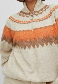 VILA Strickpullover - off-white