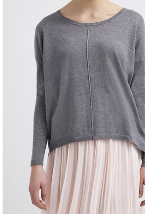 Pullover - mottled grey