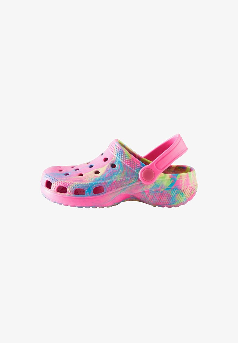 Next REGULAR FIT - Kummikingad - pink neon marble