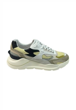 D.A.T.E. FUGA JAQUARD - Sneakers - giallo