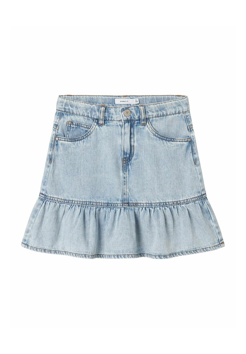name it Jeansrok blauw denim/bluedenim name it Jeansrok blauw denim/bluedenim