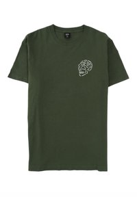 Deus Ex Machina VENICE SKULL - Camiseta estampada - forest green
