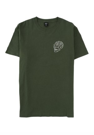 VENICE SKULL - Camiseta estampada - forest green