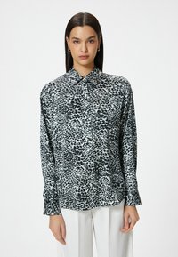 Koton LEOPAR PRINTED - Paitapusero - black