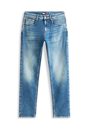 Tommy Jeans, SCANTON FADED SLIM JEANS - Slimfit džínsy - denim medium