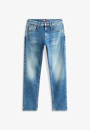 Tommy Jeans, SCANTON FADED SLIM JEANS - Slimfit džínsy - denim medium