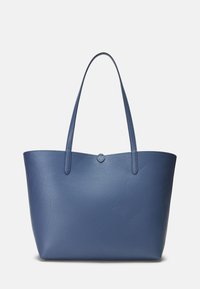 Lauren Ralph Lauren FAUX LEATHER LARGE REVERSIBLE TOTE BAG - Bevásárlótáska - indigo dusk/antibes blooms