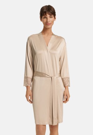 LILITH KIMONO - Morgonrock - coffee quartz