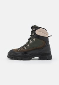 GANT MONTHIKE - Lace-up ankle boots - black/olive