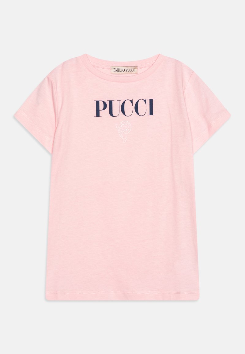 EMILIO PUCCI T-shirt print donkerroze EMILIO PUCCI T-shirt print donkerroze