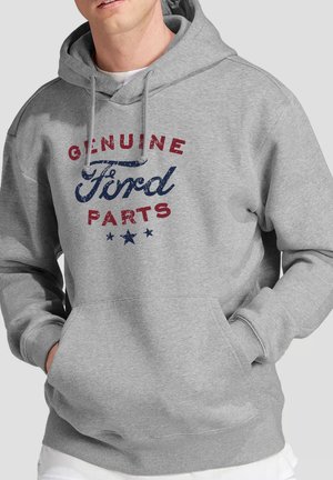 Ford, FORD GENUINE PARTS - Hoodie - mottled light grey
