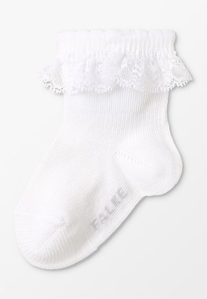 ROMANTIC LACE - Socken - white