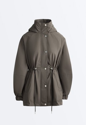 OYSHO FELLEX AEROGEL 10K WATERPROOF  - Regenjacke / wasserabweisende Jacke - grey