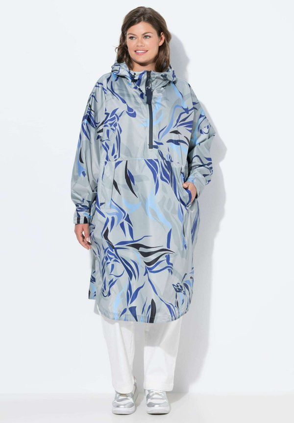 FUNKTIONS-REGEN UNISEX PRINT KAPUZE  - Parka - sage