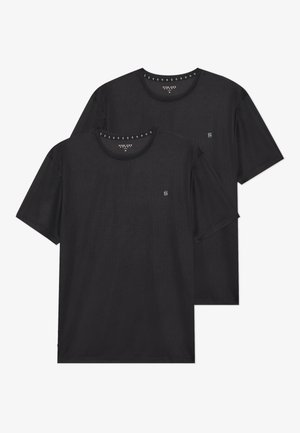 ESSENTIAL SPORTS T-SHIRT 2 PACK - T-shirts - black/black