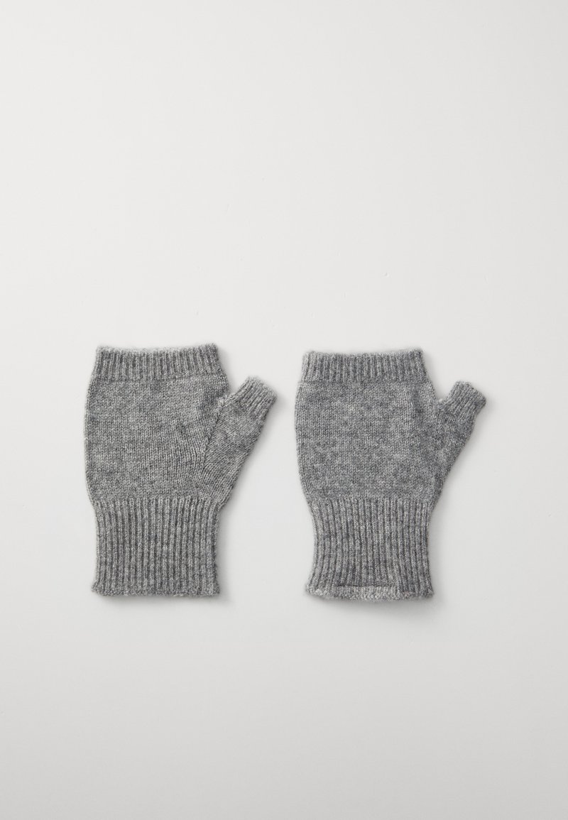 KNITID - MINI WRIST WARMERS - Mitaines - midgrey, Agrandir