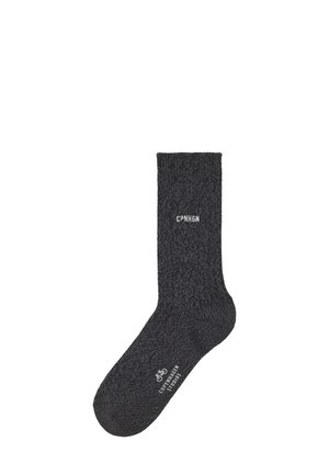 BASIC - Socks - x schwarz meliert