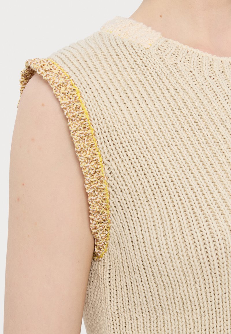 ECKHAUS LATTA CINDER VEST - Top - straw
