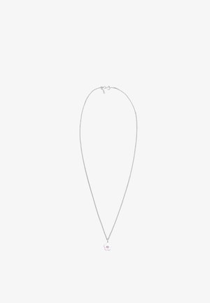 Elli SPARKLING FLOWER CHARM - MIT KRISTALLEN VON SWAROVSKI® - Halskæder - silberfarben