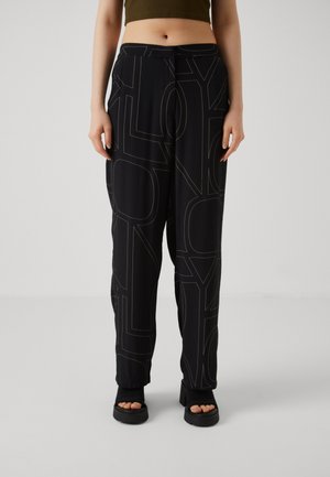 ONLDEA PALAZZO PANTS - Trousers - black