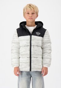 Black Bananas JR. PEEK FREEZE PUFFER  - Winterjas - white
