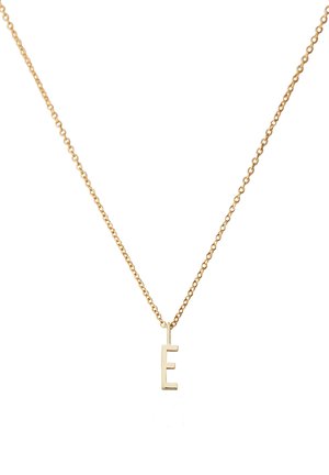 Design Letters HALSKETTE MIT KLEIN INITIAL CHARM GOLD (A-Z) - Collier - gold-coloured