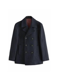 REGULAR FIT - SIGNATURE PEA - Klasični plašč - navy blue