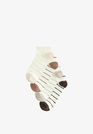 Next, 4 PACK - Sneaker-Socken - cream neutral