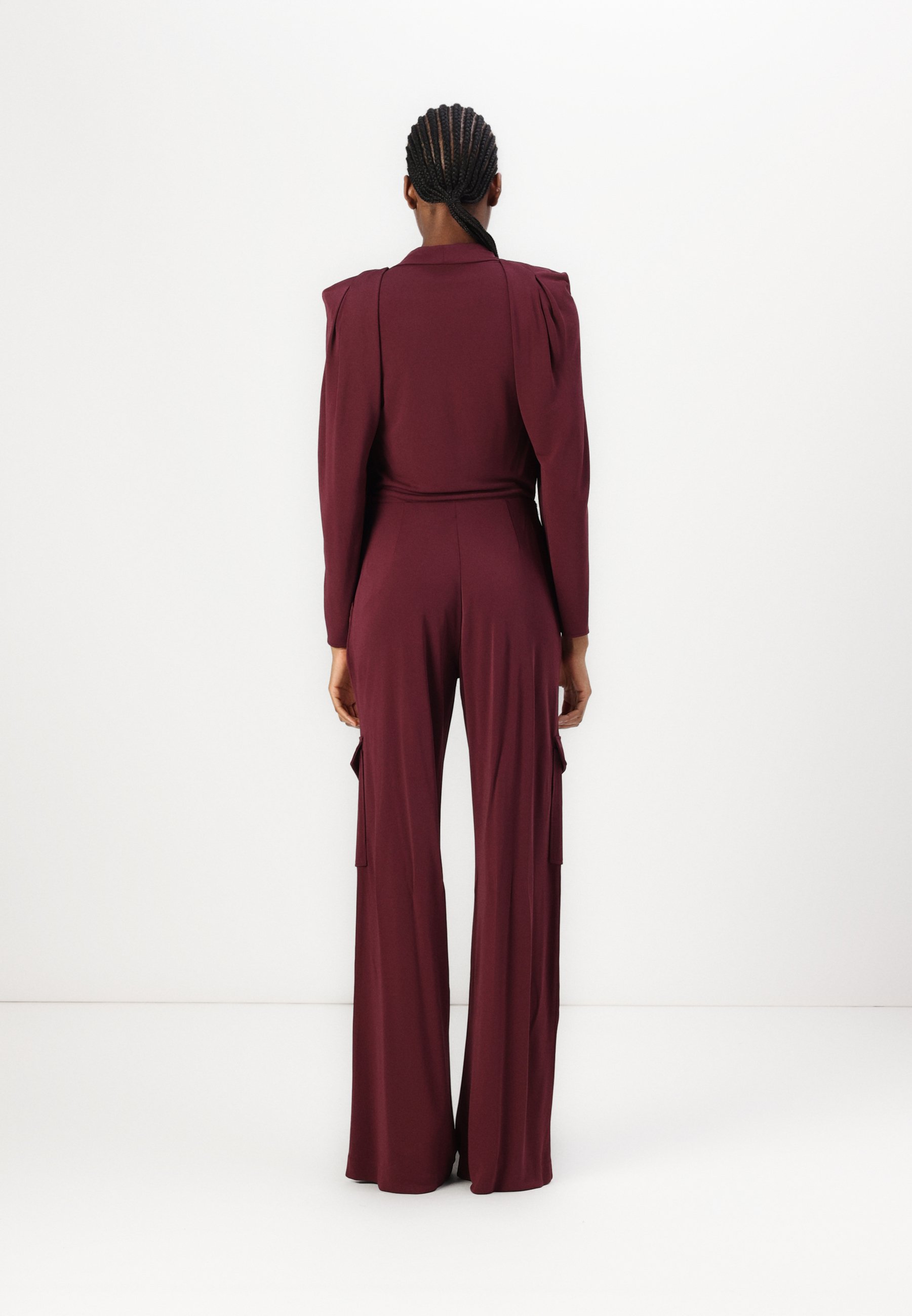 オールインワン・サロペット ELISABETTA FRANCHI Woman Jumpsuits Burgundy TU021 CG3 Women's jumpsuits outlet by Elisabetta Franchi: buy online