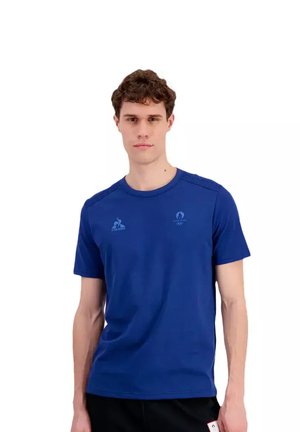 le coq sportif PARIS  - T-shirt imprimé - blue
