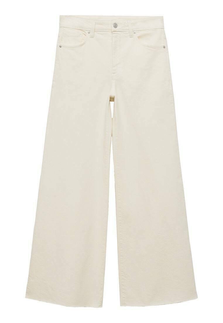 Mango Flared Jeans zandkleur