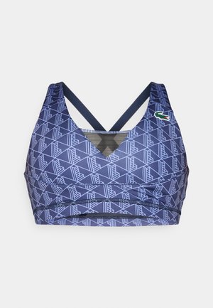 Lacoste Sport BRA ACTIVE - Sport-BH mit mittlerer Stützkraft - navy blue/delphinium