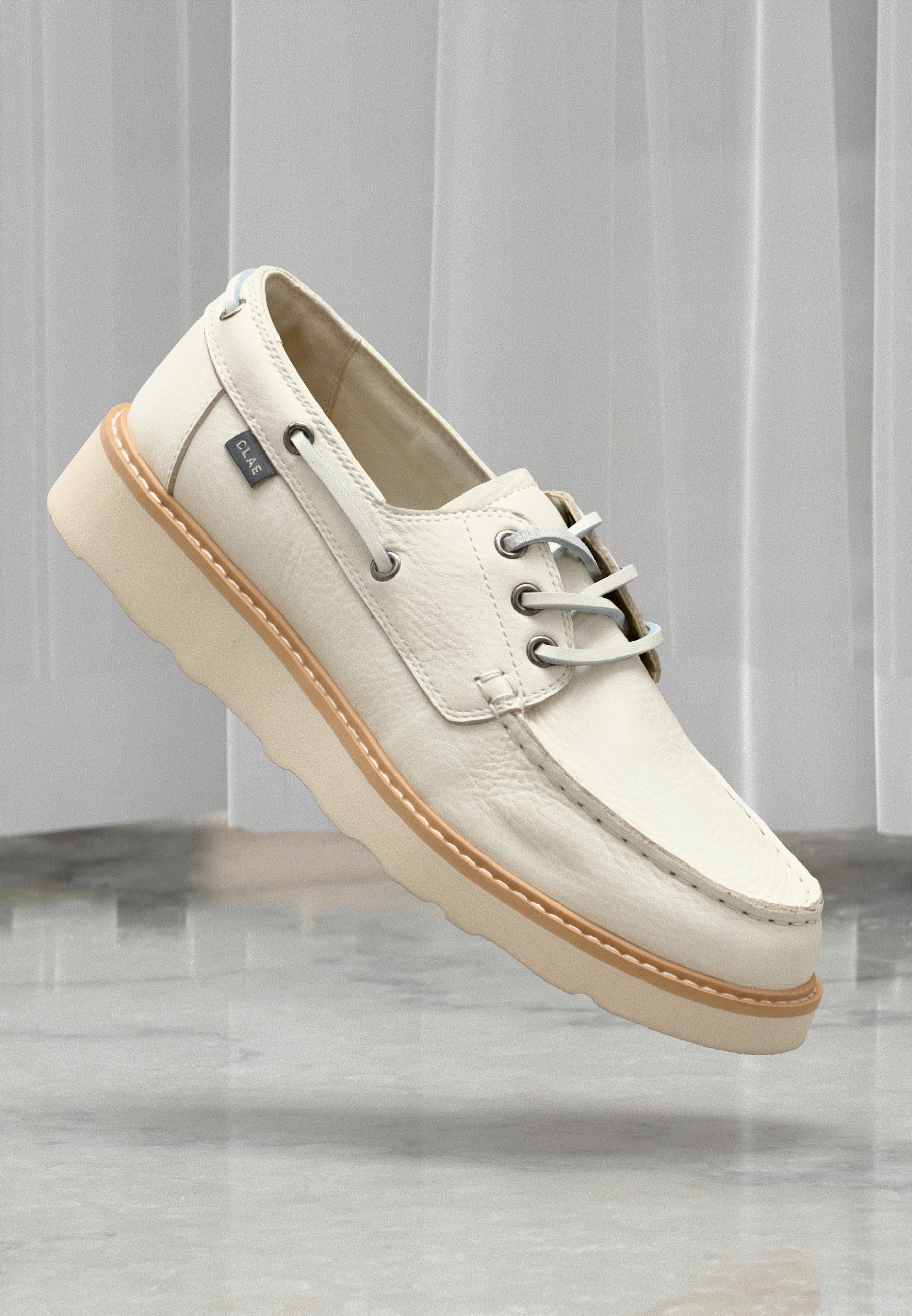 white deck shoes mens
