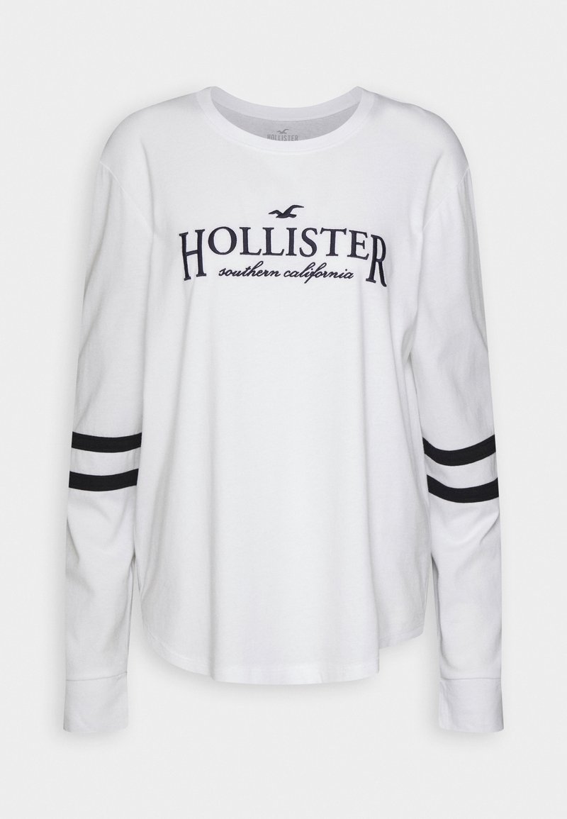 Marca Hollister Hollister California Hollister Camisetas Manga Larga Hollister  Camiseta De Manga Larga White/blanco (Segunda, image size:800x1155