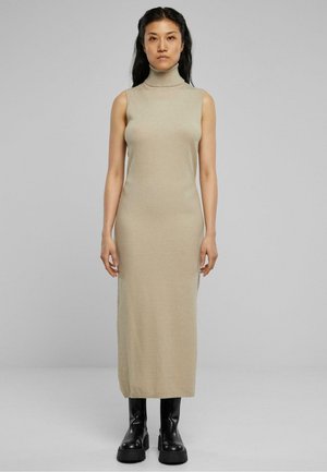 TURTLENECK - Shift dress - wetsand