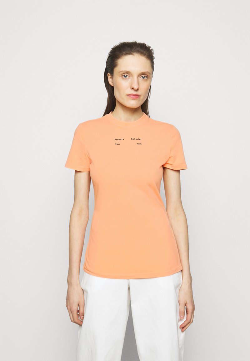 Damen Bekleidung | Proenza Schouler White Label SOLID STRETCH T-Shirt print apricot - KS38127 Damen Bekleidung | Proenza Schouler White Label SOLID STRETCH T-Shirt print apricot - KS38127