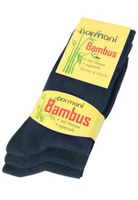 Normani 6 PAAR BAMBUS GESUNDHEITS - Socken - blau