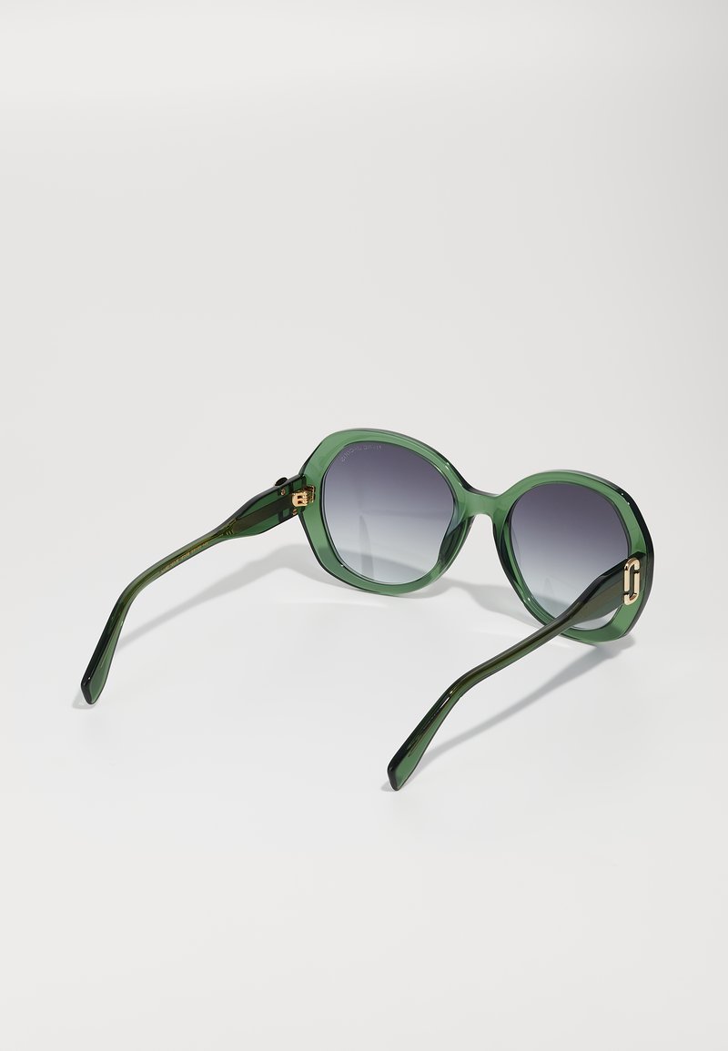 Marc Jacobs Olive Green Round Oversized Sunglasses MARC JACOBS MMJ153S OVERSIZED SUNGLASSES GREEN & OLIVE  main image 3