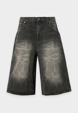 BDG Urban Outfitters, BARB WIRE NEO - Denim shorts - black