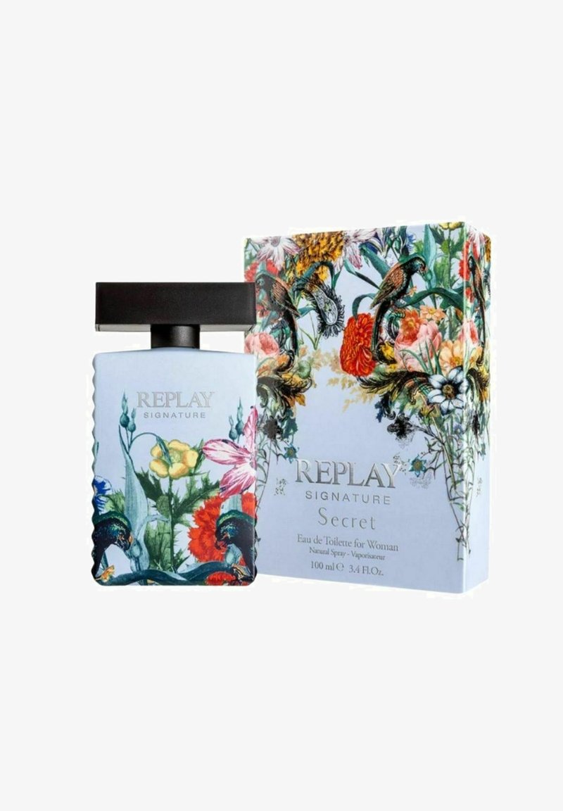 Replay Fragrances - REPLAY SIGNATURE SECRET FOR WOMAN EDT 100ML - Eau de toilette - blue, Förstora