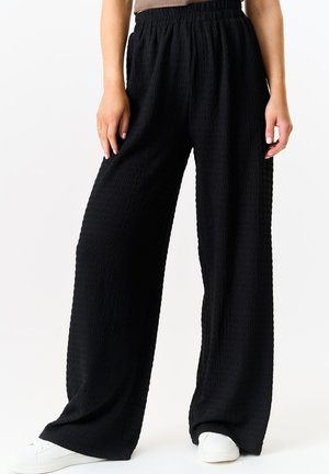 Trousers - black