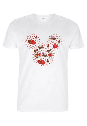 MICKEY & FRIENDS MICKEY CANDY - T-Shirt print - white