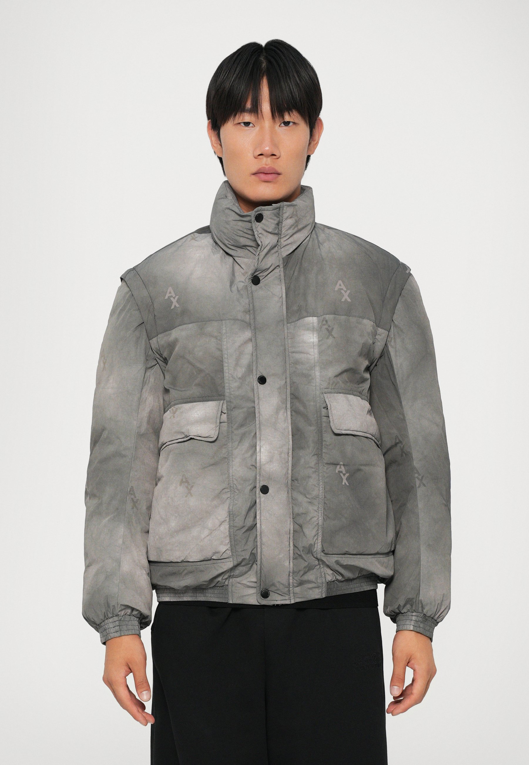 Armani Exchange BLOUSON JACKET - Winter jacket - dark gull gray 