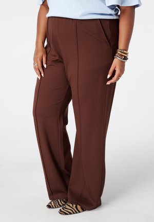 MS Mode, Pantalon classique - brown
