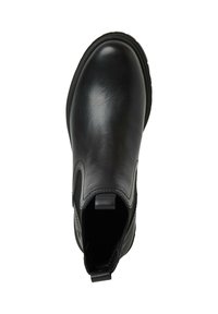 Tamaris ELEGANTE CHELSEA MIT TOUCH-IT - Botine cu platformă - black leather