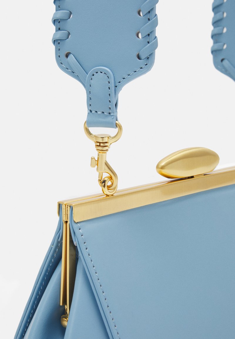 Damen Handtaschen | Reike Nen PEBBLE LONG MINI BAGS Umhängetasche sky blue/blau - PN96000 Damen Handtaschen | Reike Nen PEBBLE LONG MINI BAGS Umhängetasche sky blue/blau - PN96000