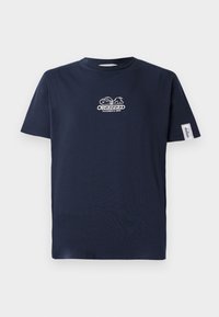 Apdrukāts T-krekls - blu